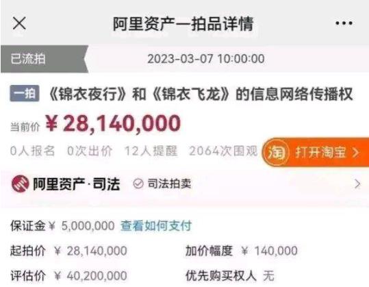 张翰主演的电视剧7年未播被法拍 到底是什么情况?