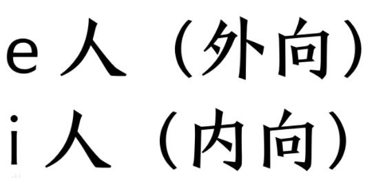 i人和e人什么意思