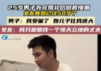 男子婚礼后发现女友50岁:儿子比我大 究竟是怎么回事？